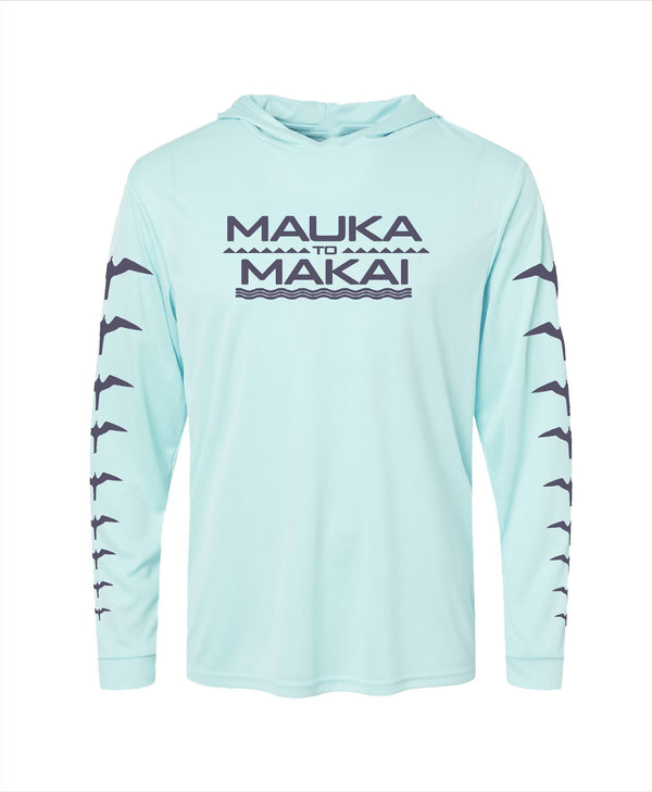 Mauka to Makai Hooded Long Sleeve Drifit