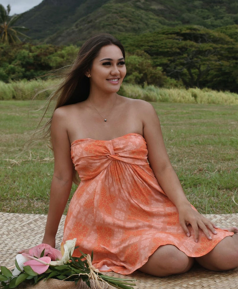 Kapa Kuiki Kawehi Dress in POG