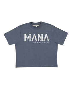 Mana Wahine Boxy Crop Tee
