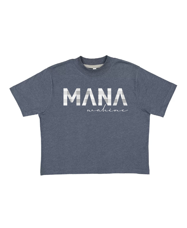 Mana Wahine Boxy Crop Tee