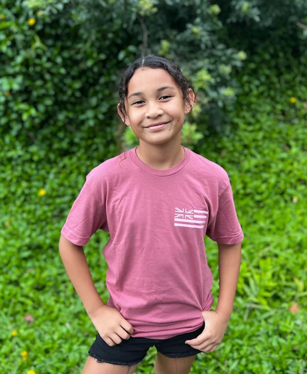 Keep Hawaiian Lands in Hawaiian Hands T-Shirt Pink