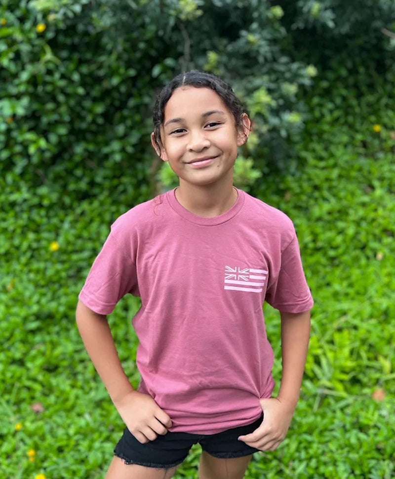 Keep Hawaiian Lands in Hawaiian Hands T-Shirt Pink
