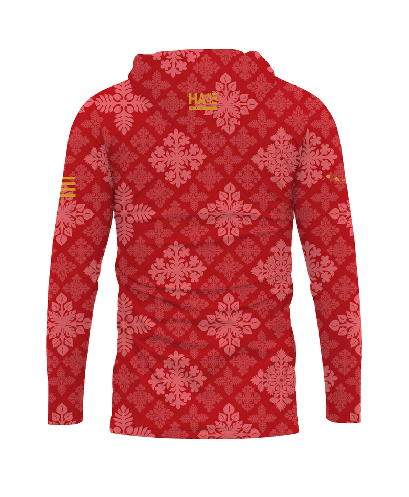 Aloha Kalikimaka Sublimated Hooded Long Sleeve Drifit 2024