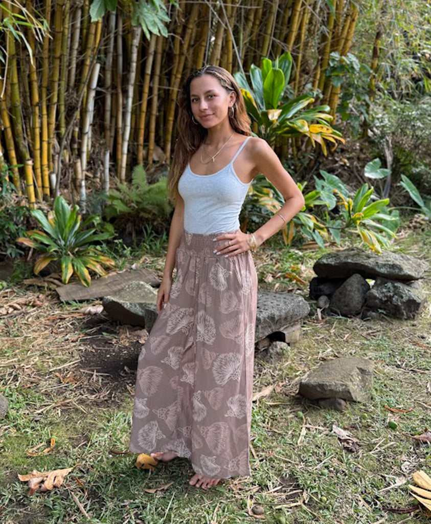 Wahine Palazzo Pants 'Ōhi'a Lehua – Hae Hawaii