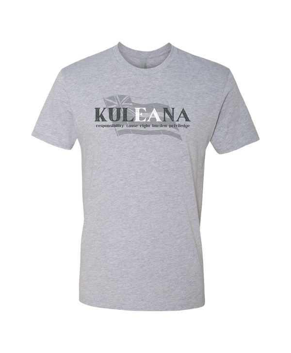 Kuleana Tshirt Heather Grey