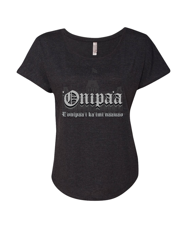 Onipaa 2025 Black Women's Dolman Shirt