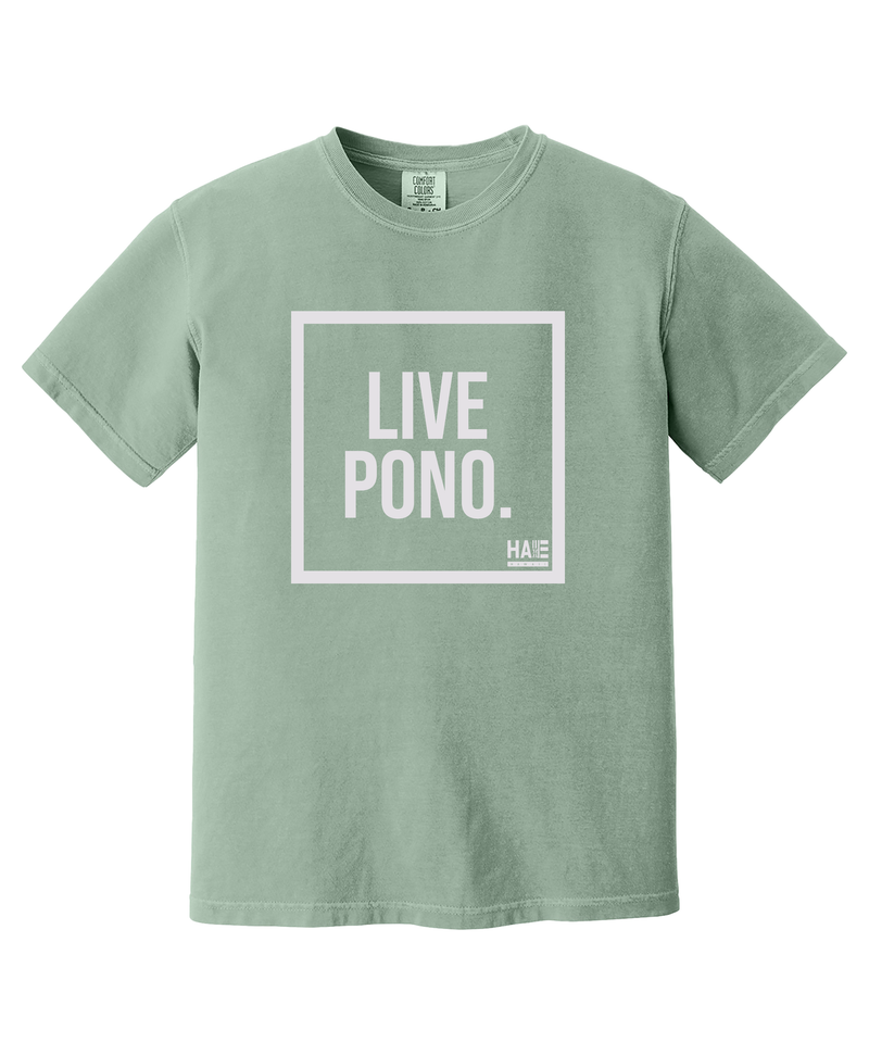 Live Pono Beige Sage Bay T-Shirt