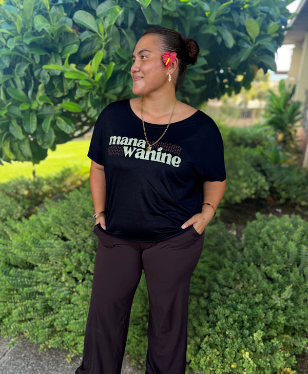 Mana Wahine Pewa Slouchy Tee