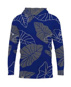 Kalo Toddler Hooded Longsleeve Drifit Deep Blue Gray