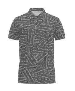 Ku'u Hae Hawaii Anywhere Polo Charcoal
