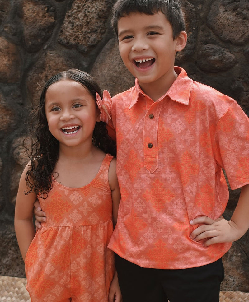 Kapa Kuiki Keiki Kanoe Romper in POG