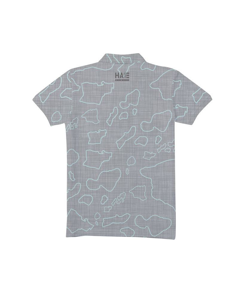 Namoku Anywhere Polo Concrete Gray Mesh Youth