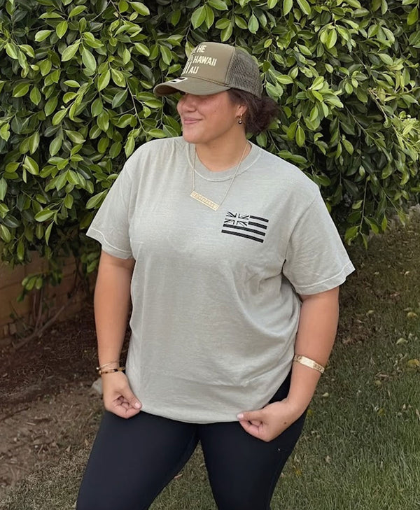 Hawai'i Aloha T-shirt Sandstone