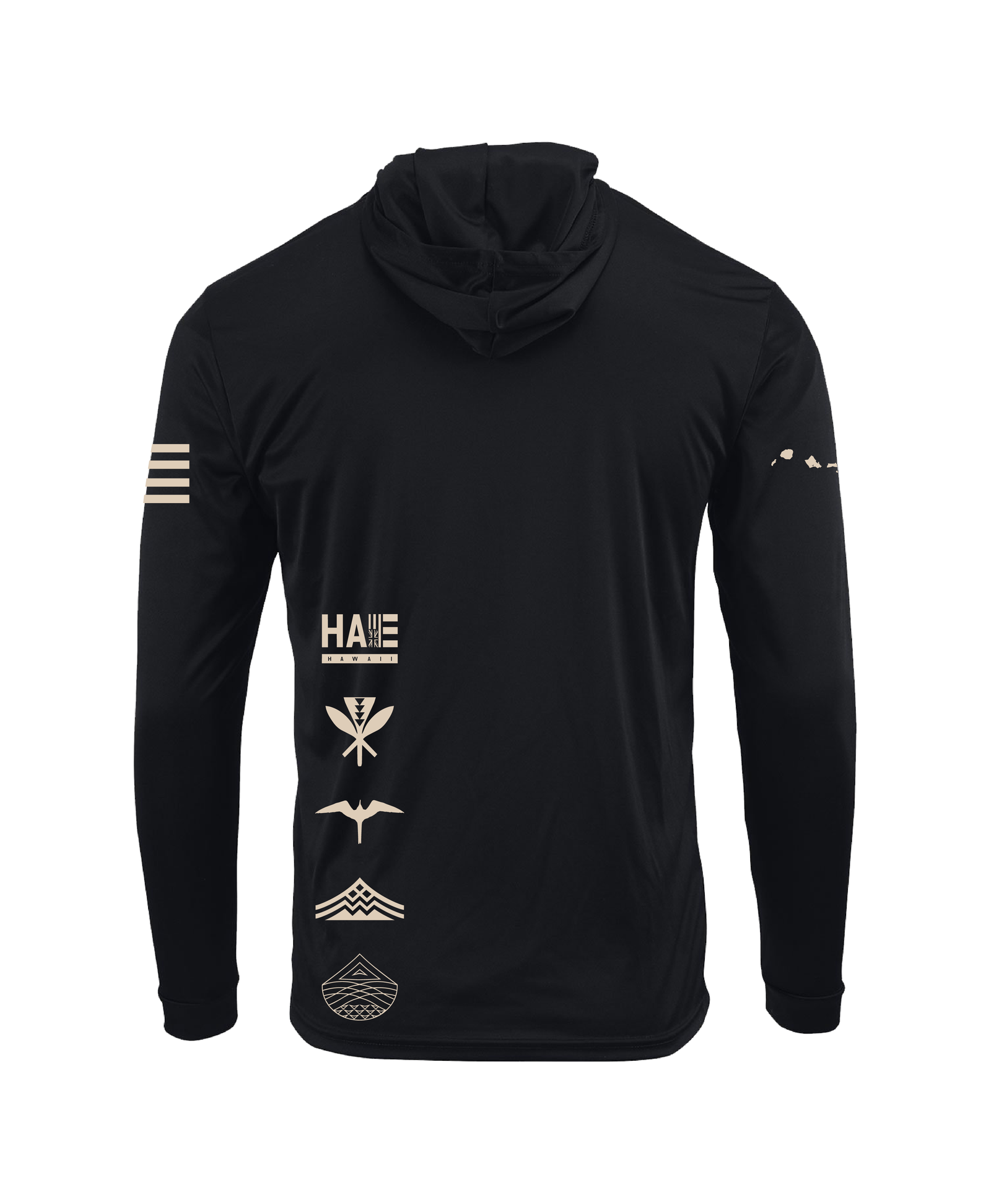 Aloha Aina Hooded Long Sleeve Drifit – Hae Hawaii