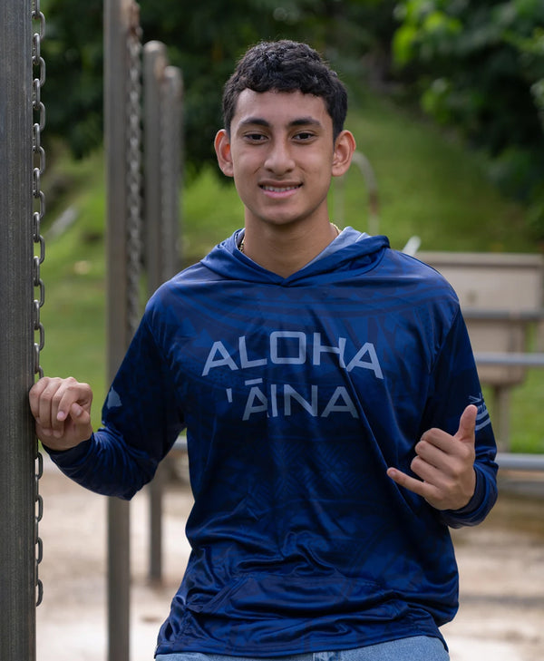Aloha_Aina_Navy_Blue_Hooded_Lo