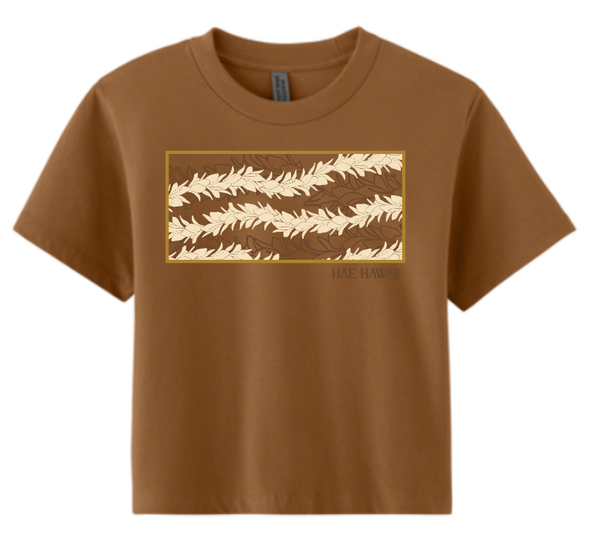 Awapuhi Crop Tee Clay