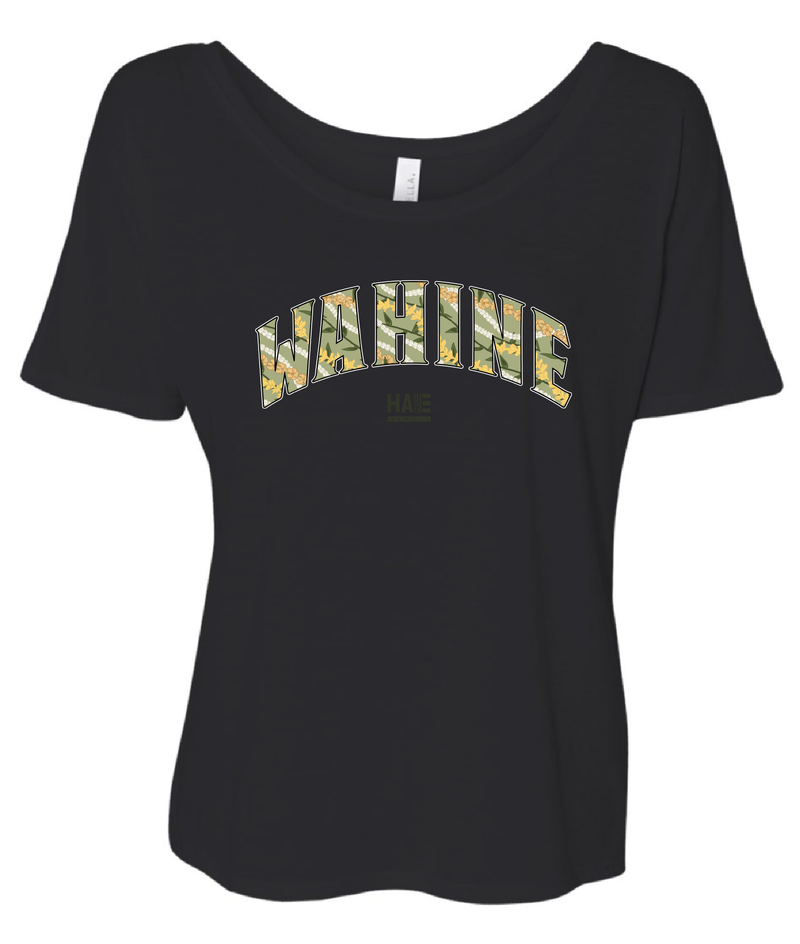 Wahine Lei Slouchy Tee