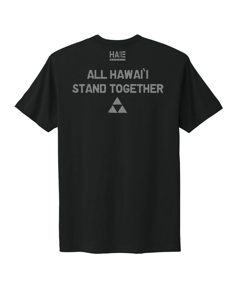 Hawaii Stands Together T-Shirt in Black – Hae Hawaii