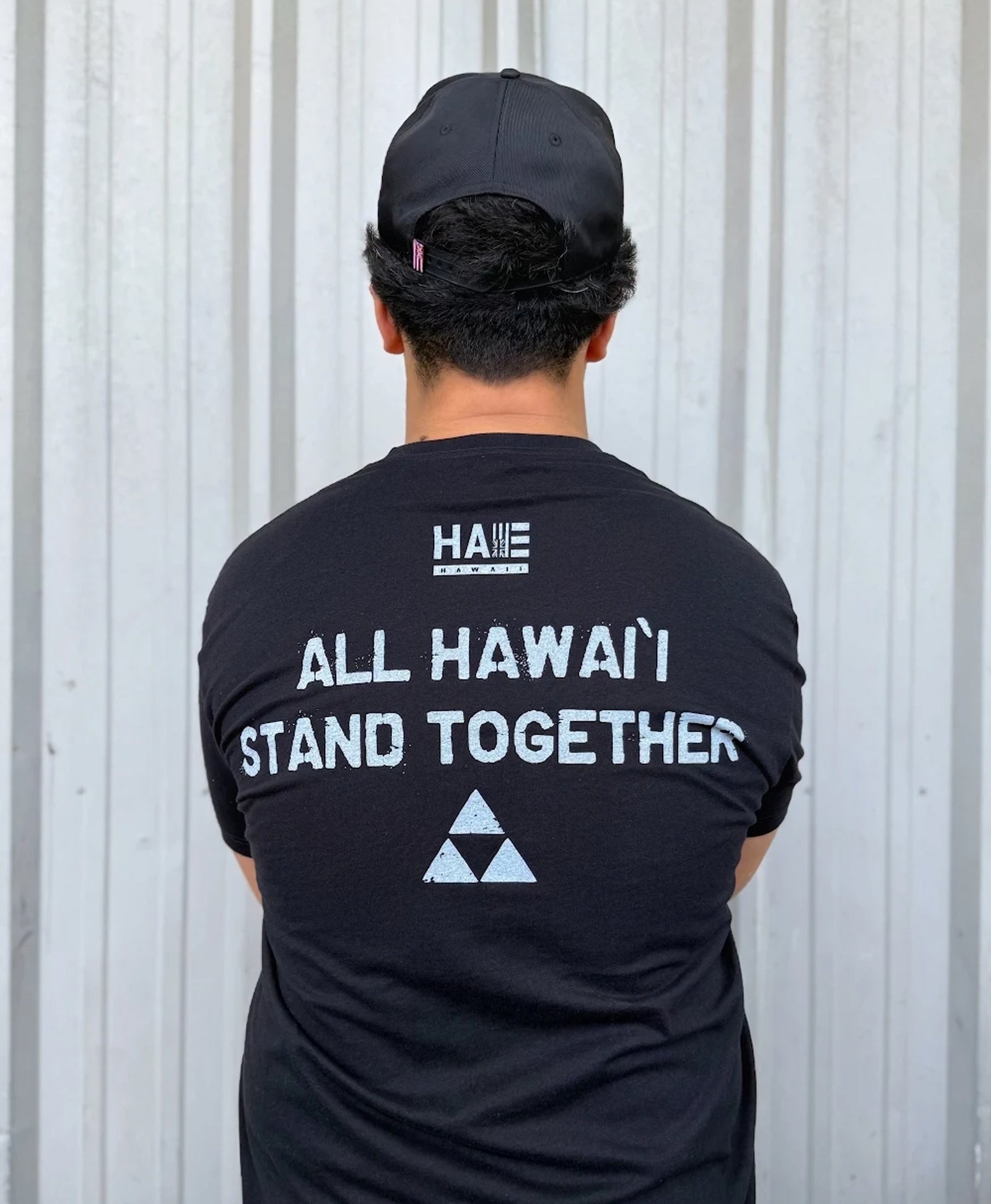 Hawaii Stands Together T-Shirt in Black – Hae Hawaii