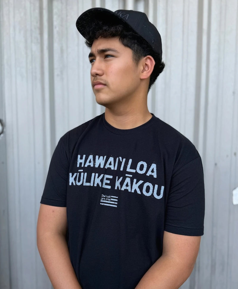 Hawaii Stands Together T-Shirt in Black – Hae Hawaii
