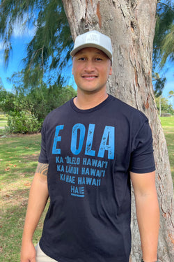 E Ola Black T-Shirt