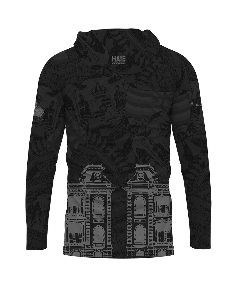 'Iolani Palace Collab Hooded Longsleeve Drifit