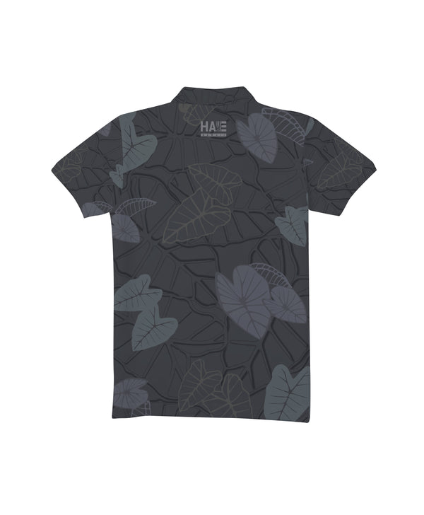 Lo'i Kalo Anywhere Polo Dark Gray Youth