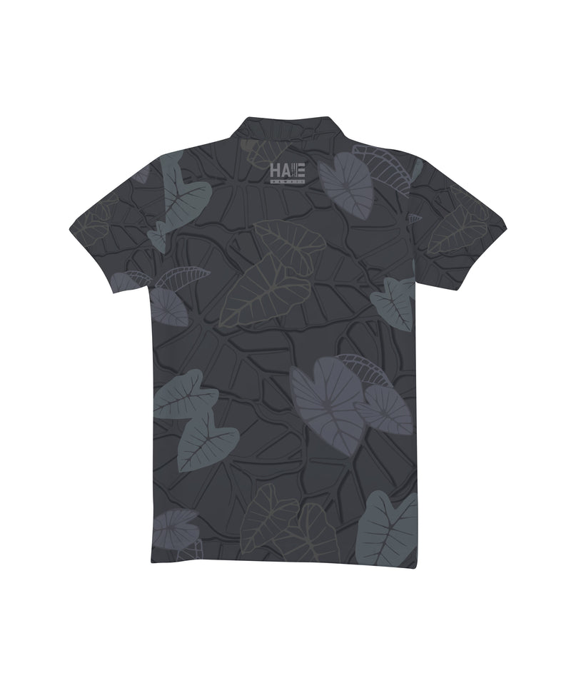 Lo'i Kalo Anywhere Polo Dark Gray Youth