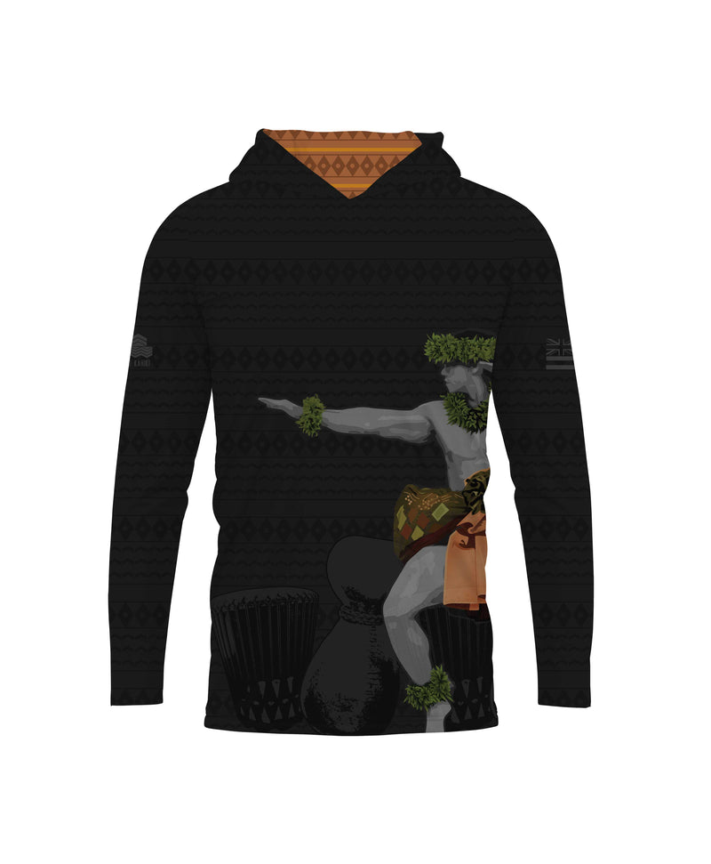★hala ‘ kahiki★ Ke Kai O Kahiki Hooded Longsleeve Dri Fit – Hae Hawaii