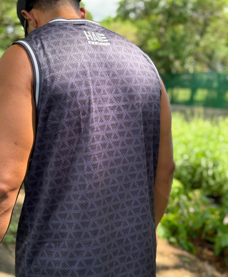 Kanaka Arch Jersey Tank Black