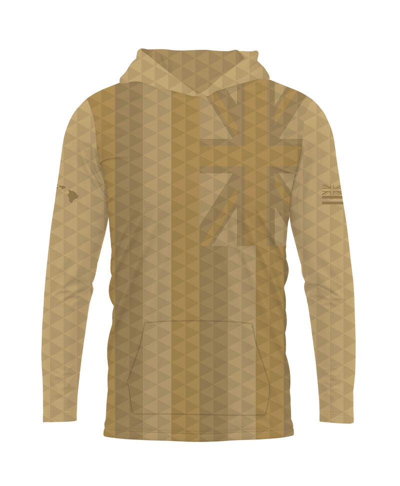 Hae Hawaii Hooded Long Sleeve Drifit Sand
