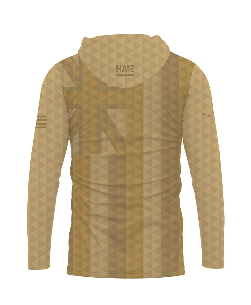 Hae Hawaii Hooded Long Sleeve Drifit Sand