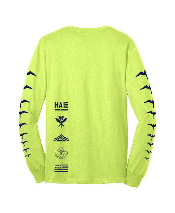 Mauka to Makai Longsleeve T-Shirt Safety Green