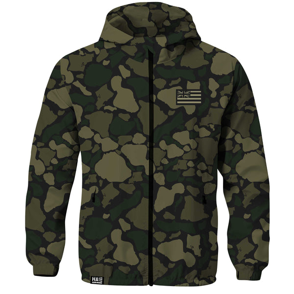 新品 1ST CAMO RAIN JACKET 完売品 Reaper Tactical Zip Up Camo Softshell Jacket – AFTCO