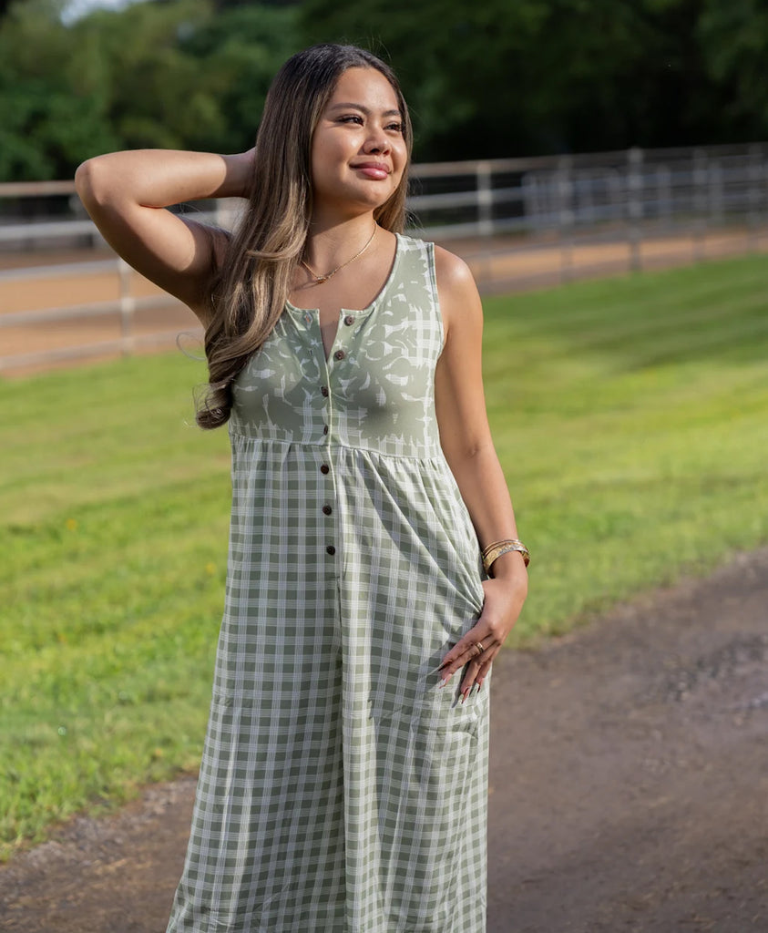 Palaka Kuiki Kuulei Jumper Sage – Hae Hawaii
