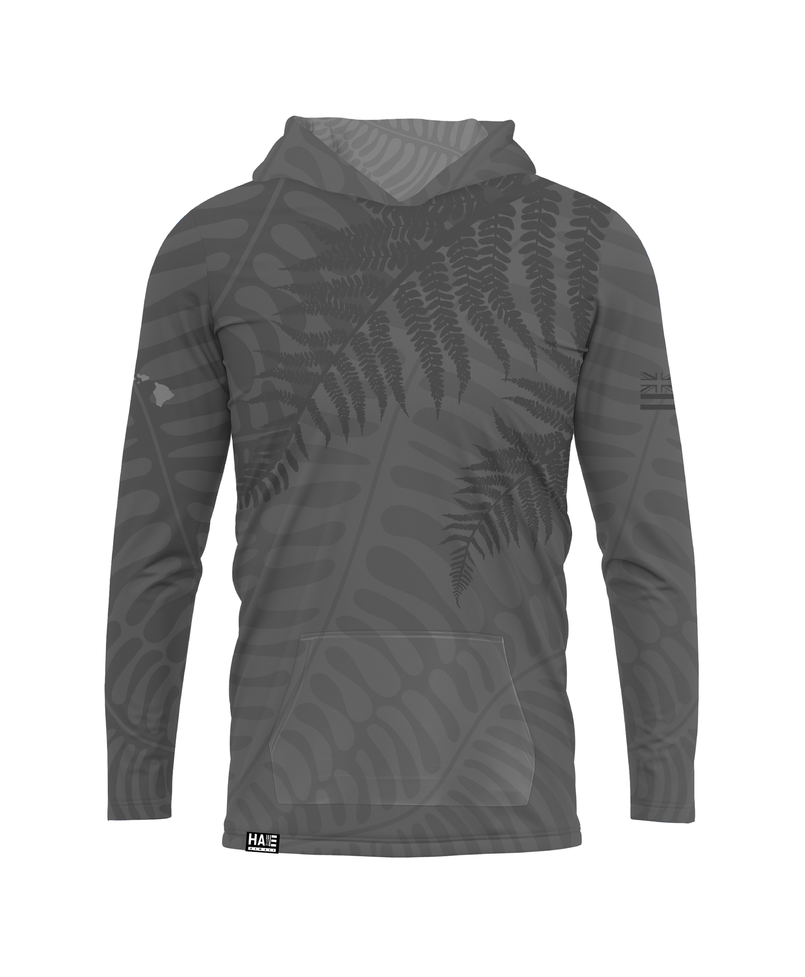 Palapalai Hooded Long Sleeve Drifit – Hae Hawaii