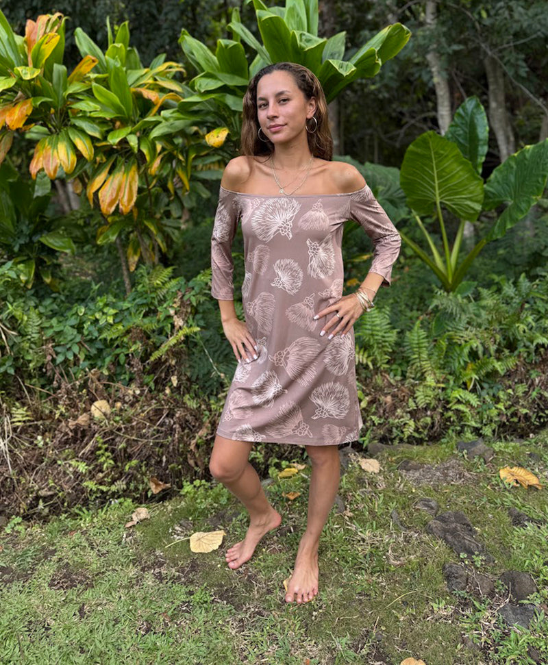 loosely fit dress worn a lot in hawaii codycross Punahele Dress 'Ōhi'a Lehua – Hae Hawaii