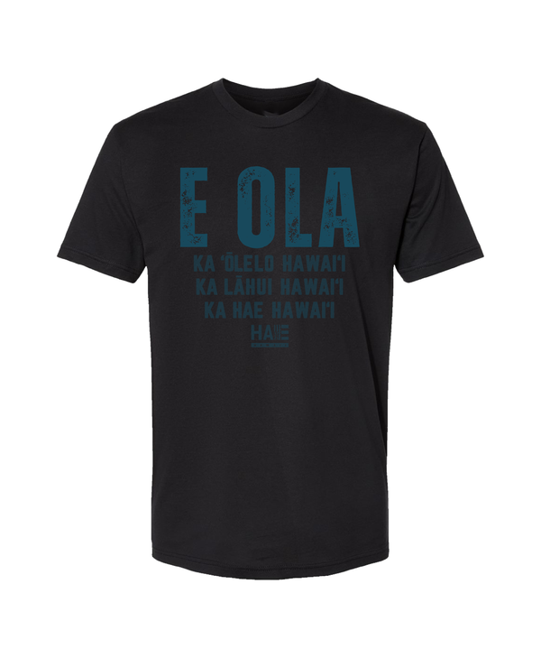 E Ola Black T-Shirt