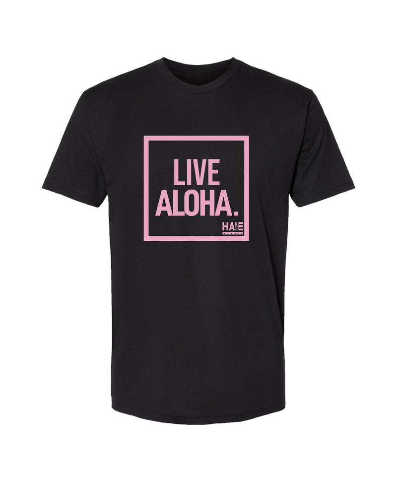 Live Aloha Charcoal Gray T-Shirt