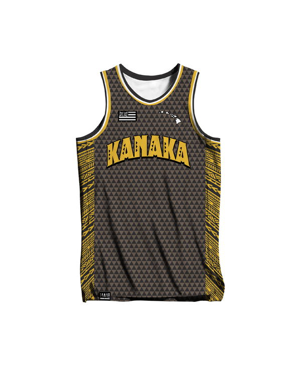 Kanaka Youth Jersey Tank Brown