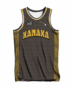 Kanaka Men's Jersey Tank Brown