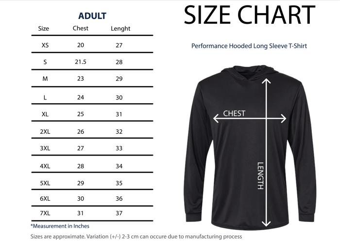 Aloha Kalikimaka Sublimated Hooded Long Sleeve Drifit 2024