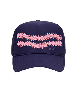 Lei Awapuhi Trucker Hat Purple