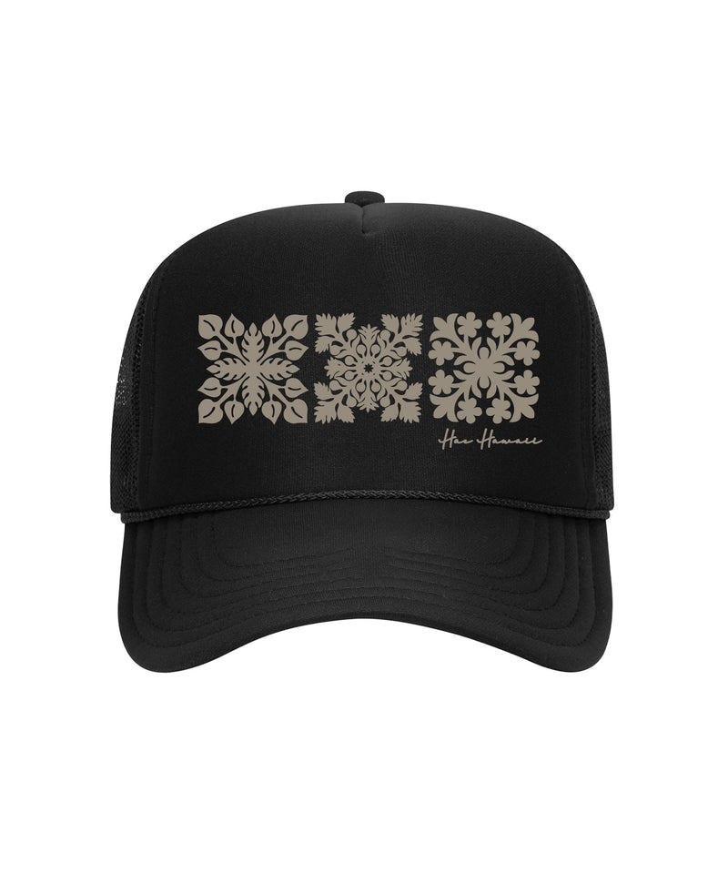 Kapa Kuiki Trucker Hat Black