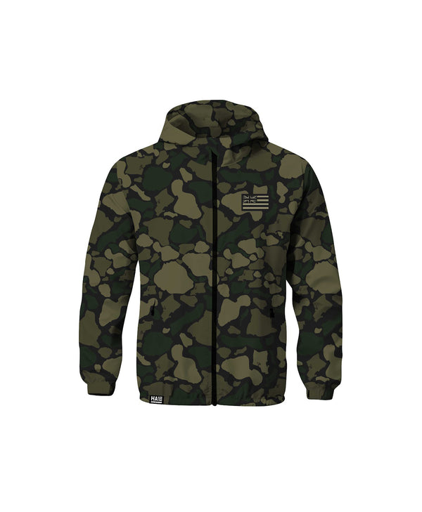 Nāmoku Youth Rain Jacket Camo