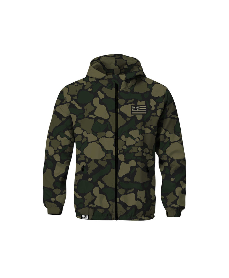 Nāmoku Youth Rain Jacket Camo