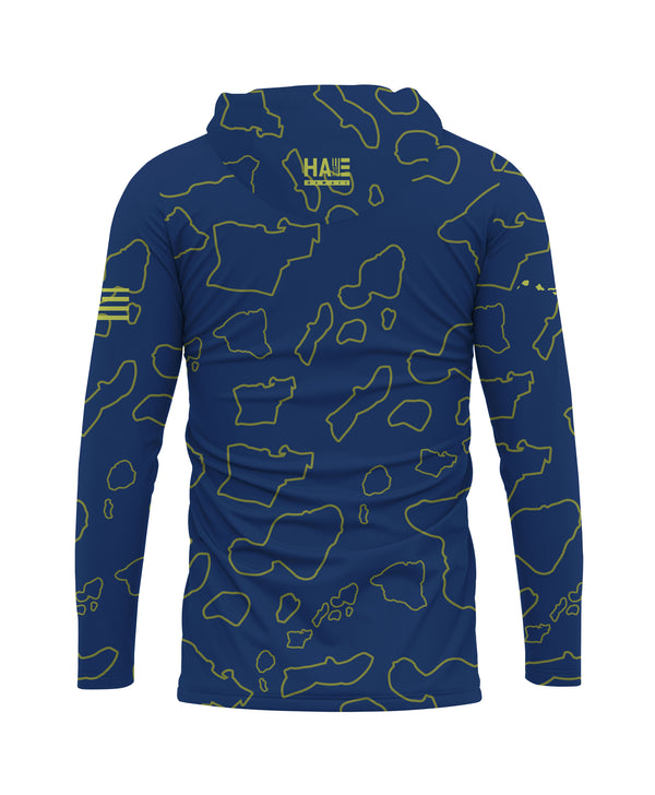 Namoku Hooded Longsleeve Drifit Navy