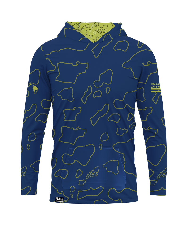 Namoku Hooded Longsleeve Drifit Navy