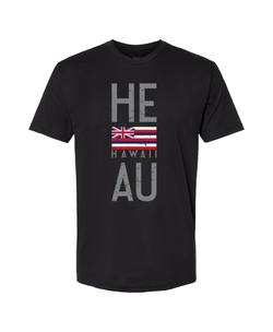 He Hawaii Au T-Shirt Black