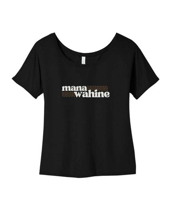 Mana Wahine Pewa Slouchy Tee